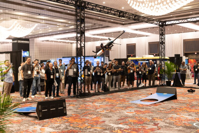 A demonstration in the Indoor Airspace at Commercial UAV Expo 2025